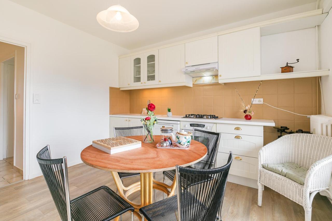 Appartement Climatise 7Mn Centre Ville 95M2 4 Adultes Bebe Garage Sous Sol Arrivee Autonome Dijon Exterior photo